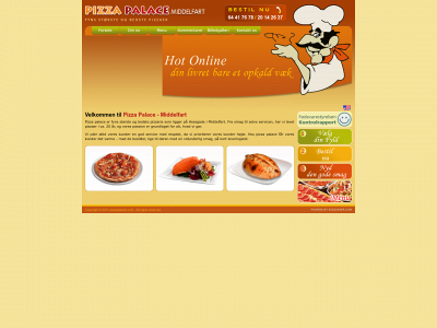 pizzapalaces.dk snapshot