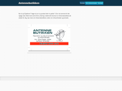 antennebutikken.dk snapshot