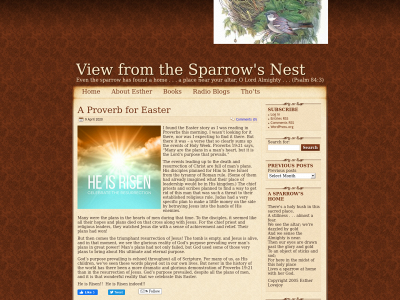 viewfromthesparrowsnest.com snapshot