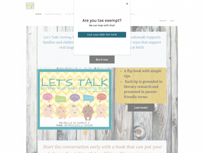 www.letstalkliteracyllc.com snapshot
