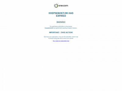 hvepseboet.dk snapshot