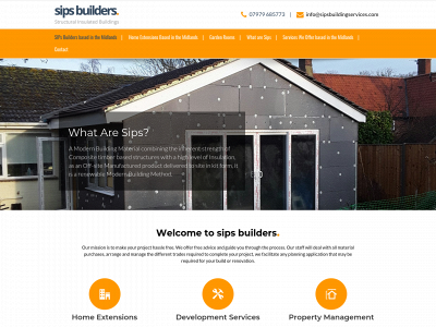 sipsbuilders.co.uk snapshot