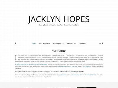 jacklynhopes.com snapshot