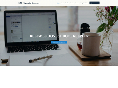 sbkfinancialservices.com snapshot