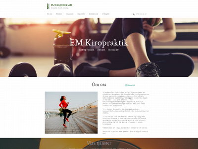 emkiropraktik.se snapshot
