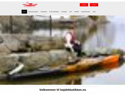 kajakkbutikken.no snapshot