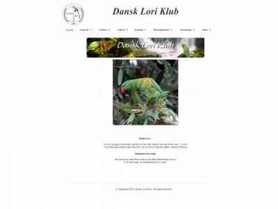 dansk-lori-klub.dk snapshot