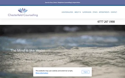 chesterfieldcounselling.co.uk snapshot