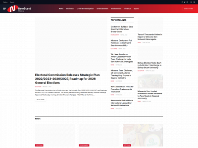 newstanduganda.com snapshot