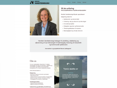 nordiskvandteknologi.dk snapshot