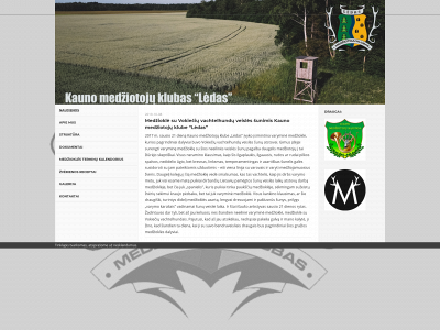 mkledas.lt snapshot