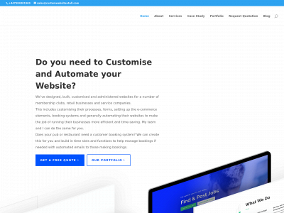 customwebsites4all.com snapshot