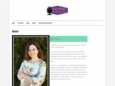 katethedynamicvoice.com snapshot