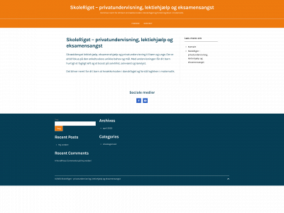 skoleriget.dk snapshot