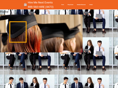 hiremenextevents.com snapshot