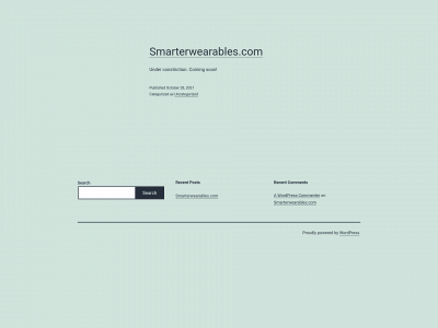 smarterwearables.com snapshot