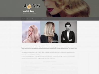 jaxshairsalon.co.uk snapshot