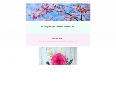 www.sakurablossomcreations.com snapshot