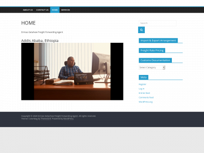 ergfreightforwarding.com snapshot