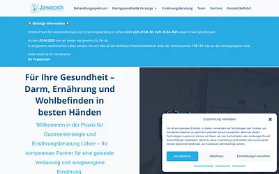 gastroenterologie-loehne.de snapshot