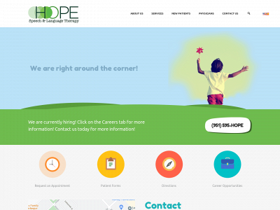 hopespeechtherapy.com snapshot