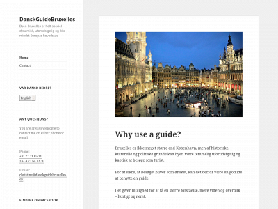 danskguidebruxelles.dk snapshot