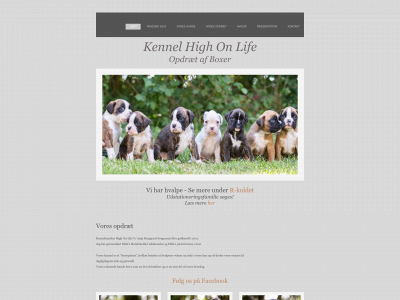 kennelhighonlife.dk snapshot