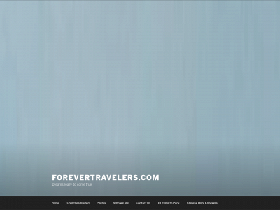 forevertravelers.com snapshot