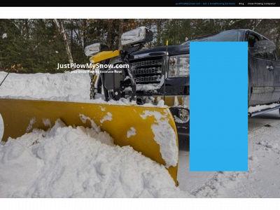 justplowmysnow.com snapshot