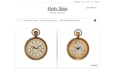 holysins.co.uk snapshot