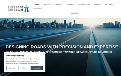infrageo-design.com snapshot