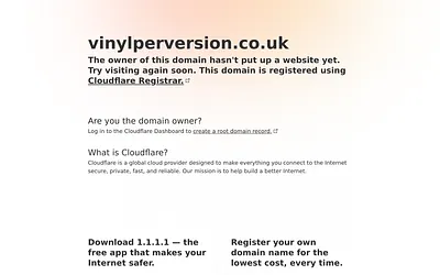 vinylperversion.co.uk snapshot