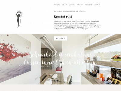 schoonheidssalon-nathalie.be snapshot