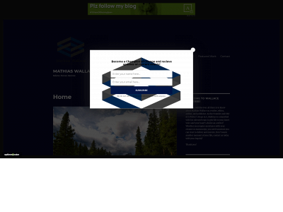 mathiaswallace.com snapshot