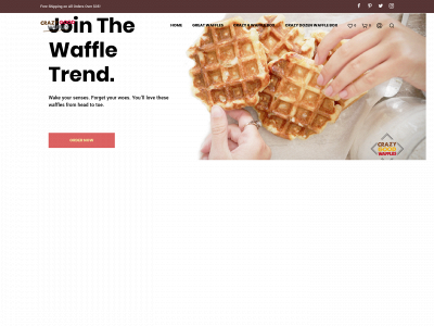 crazygoodwaffles.com snapshot