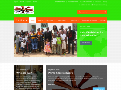 pcnvoluntourism.org snapshot