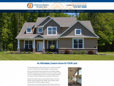 zjhomes.com snapshot