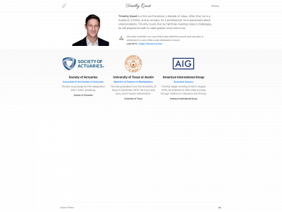 timothyquast.com snapshot