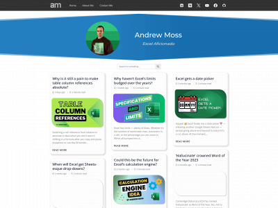 andrewmoss.me snapshot