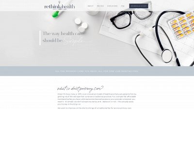rethinkhealthdpc.com snapshot