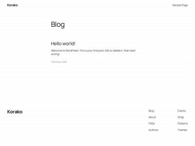 korako.fi snapshot