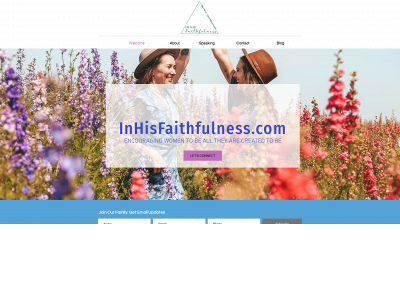 inhisfaithfulness.com snapshot