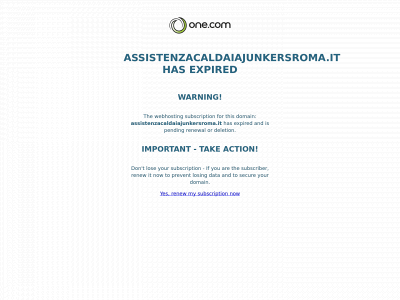 assistenzacaldaiajunkersroma.it snapshot