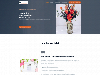 customizedbookkeepingservice.com snapshot