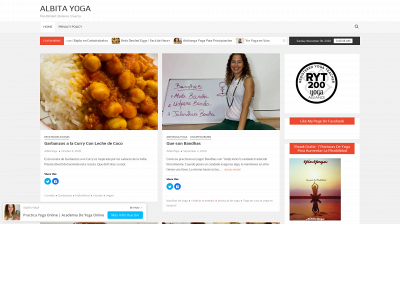albitayoga.com snapshot