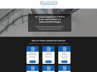 zulassungsdienst-hachem.de snapshot