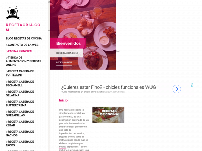 recetacria.com snapshot