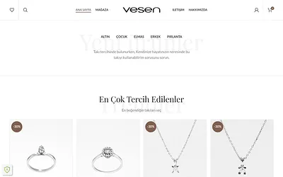 vesengold.com snapshot