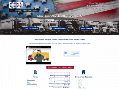 centerpointedispatch.com snapshot