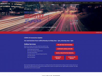 www.registryexpressinc.ca snapshot